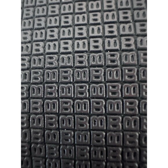 Bally Vintage Embossed B Canvas Tote with Leather Trim - Made in Italy - Picture 12 of 16